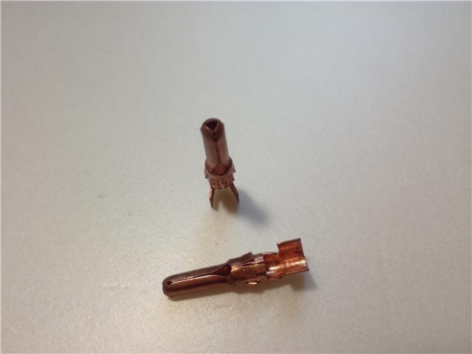 Connettore elettrico non sigillato femminile d'ottone di piegamento automatico dei dadi della lamiera sottile dei pezzi di ricambio 1