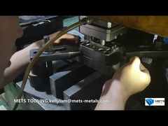 Banda fusibile sottile in argento / rame di precisione con stampaggio progressivo a una cavità