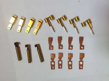 Metallo su misura che timbra ottone, parti di perforazione del contatto del rame delle matrici di stampaggio del metallo